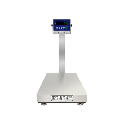 Gewicht A1S Vierkante paal Industrieel platform Schaal 60cm * 80cm Roestvrij staal Waterdicht