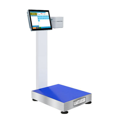12-inch touchscreen PC-schaal systeem met kunstmatige intelligentie en USB/serverpoort
