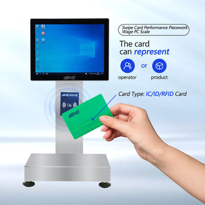 Niveau III nauwkeurigheid Smart Card Piece Weighing Scale met geavanceerd multifunctionele ontwerp