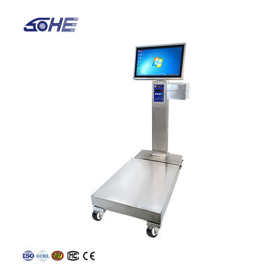 60cm * 80cm Volledig waterdicht Intelligent Scale met mobiele batterij en Windows-versie