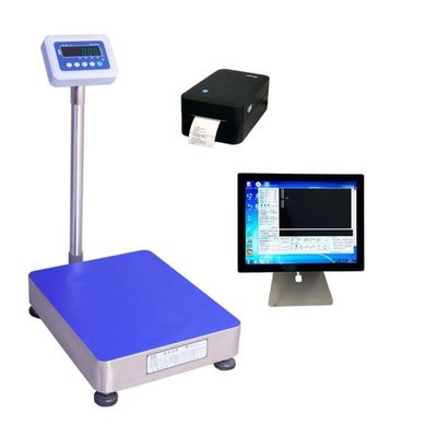 Industriële weegschaal met 60-100 kg LED-display en 30-800 kg bereik