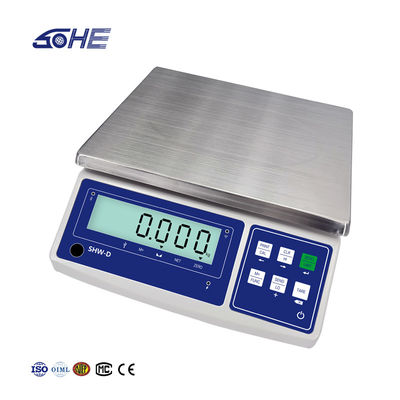 ABS 30kg Aanpasbaar LCD-display Precision Industrial Weighing Scale Platforms door SOHE WD