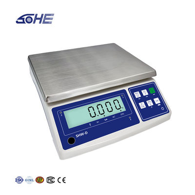 SOHE WD 3KG industriële weegschaal met LCD-scherm en AC220V/50HZ stroom