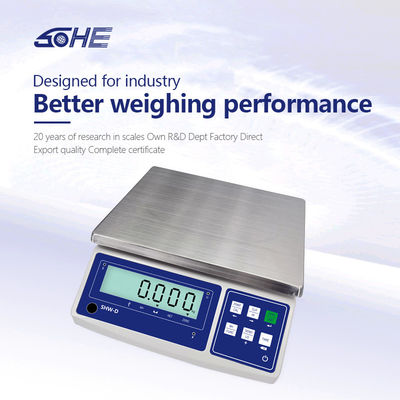 SOHE WD 3KG industriële weegschaal met LCD-scherm en AC220V/50HZ stroom