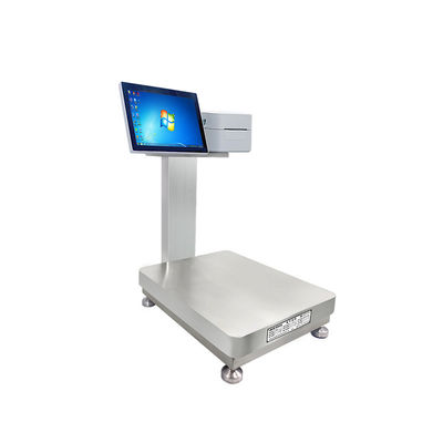 60 kg SOHE Battery Simple Waterproof Smart Industrial Weighing Scales Platform Print Laber Scale