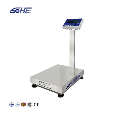 LED-scherm SOHE A3 200KG 400*500mm Elektronisch platformschaal voor industrieel wegen