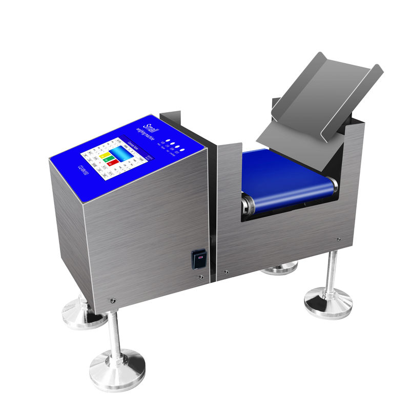 Verpakkingslijn met automatische weegschaal met weegmateriaal ≤ 160 mm L * 130 mm W