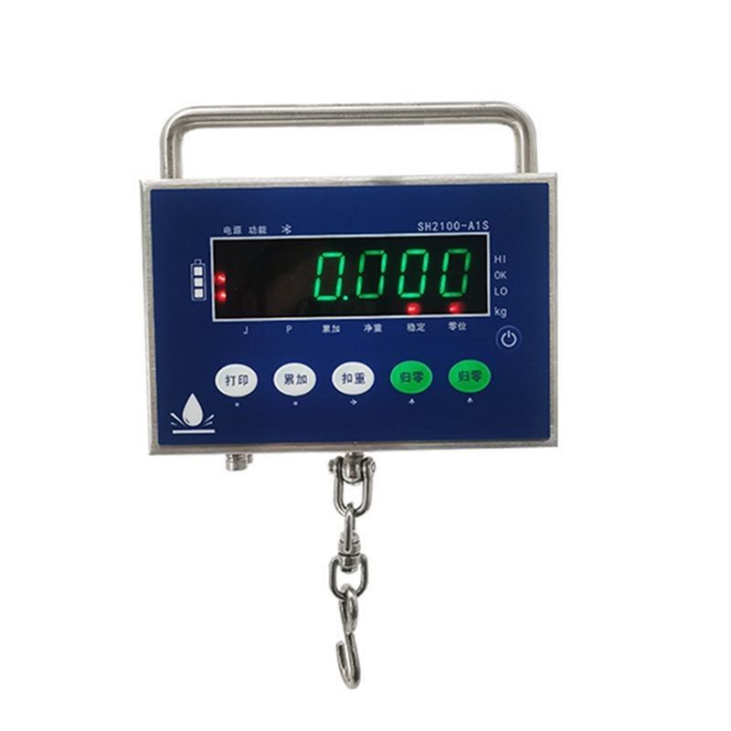 Op maat gemaakte OBM-ondersteuning 20 kg Digitaal Display Hook Scale met Draagbaar LED LCD Display