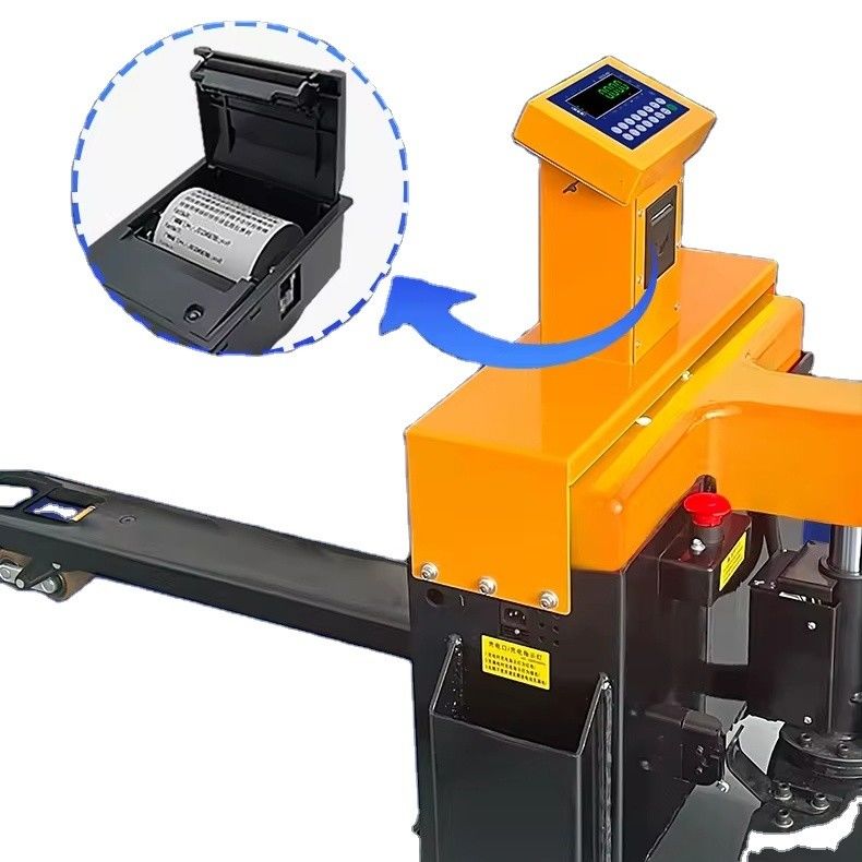 Elektrische pallettruck met weegschaal en LED-display Doodgewicht 210KG SOHE smal 1-3t