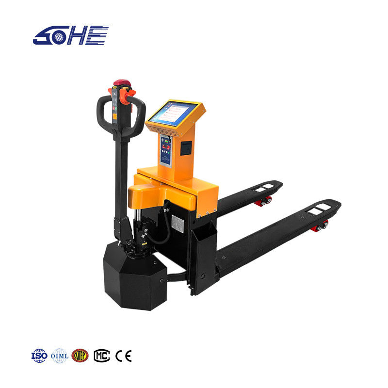 Elektrische vorklift met 12 inch touchscreen display en 3t stroomvoorziening 48V/45A