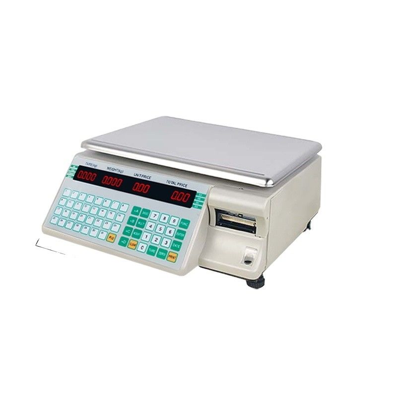 SOHE Label Printing Scale Barcode Receipt Print voor supermarkt 3kg Digitale Computing