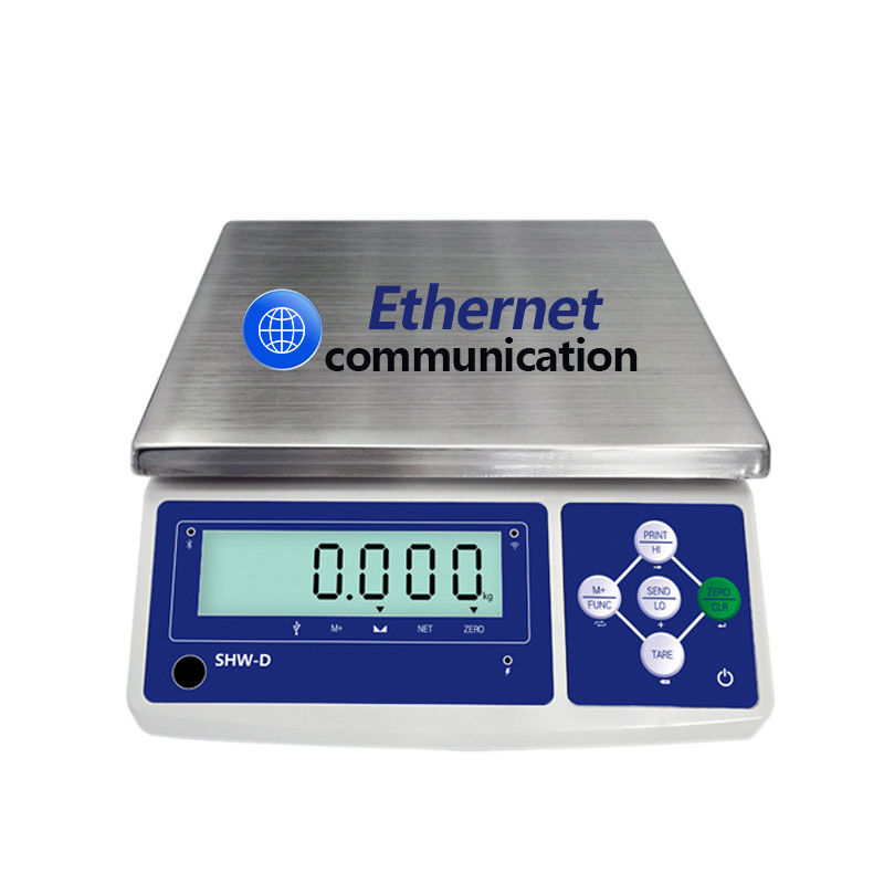 1 SHWDL-30KG Bluetooth-ondersteund LCD-scherm AC/DC stroomvoorziening met en ABS materiaal