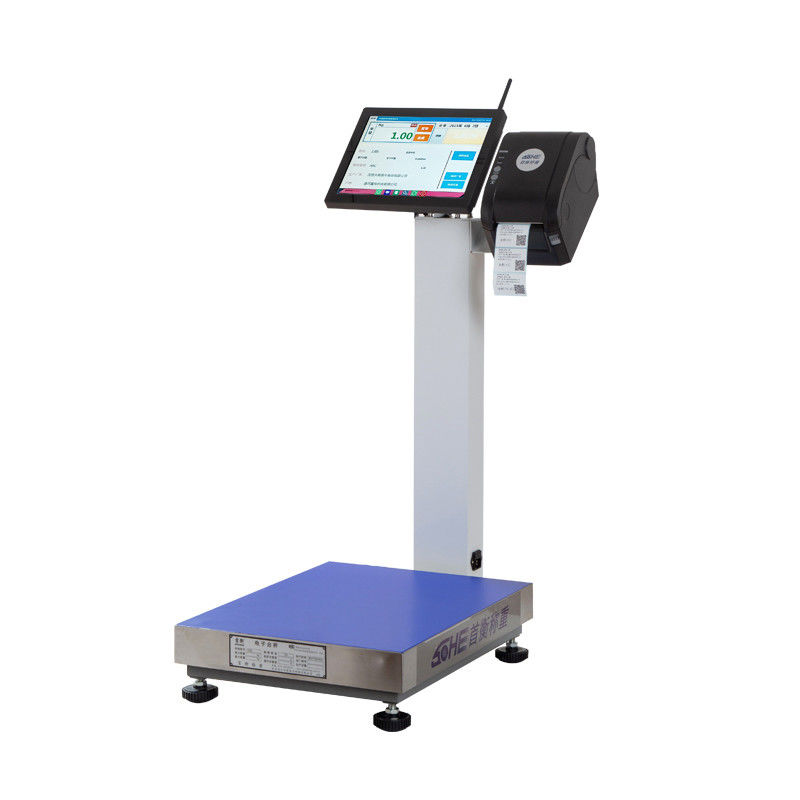 15 inch scherm weegschaal voor de verwerking van zeevruchten Dock Windows 15-200kg Capaciteit