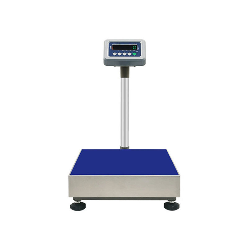 Industriële weegplatforms A7-150 kg met LED-display en USB-gegevensbewaring