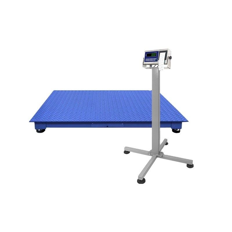 Industriële weegvloerschaal 600*800 mm koolstofstaal met beugel en 500 kg capaciteit